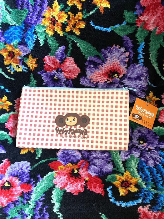 Чебурашка кошелек на молнии