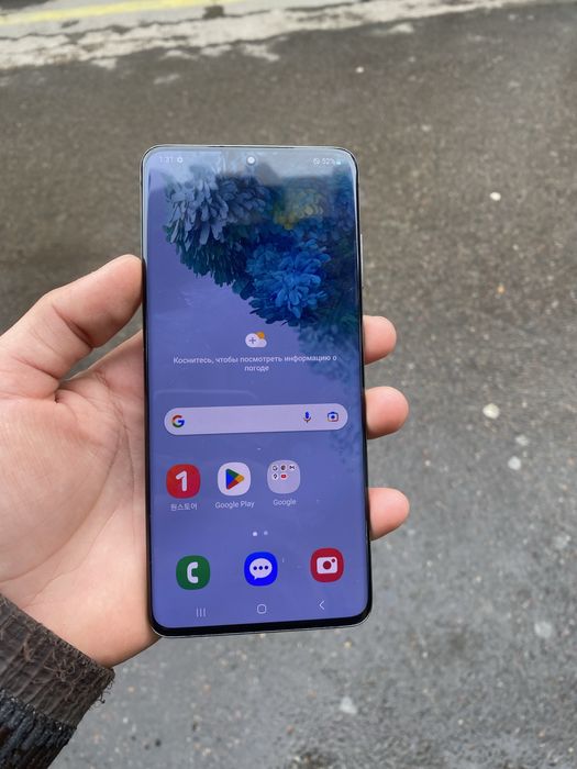 Samsung S20plus 5G 12/256 Gb Xolati zoʻr ochilmagan radnoy