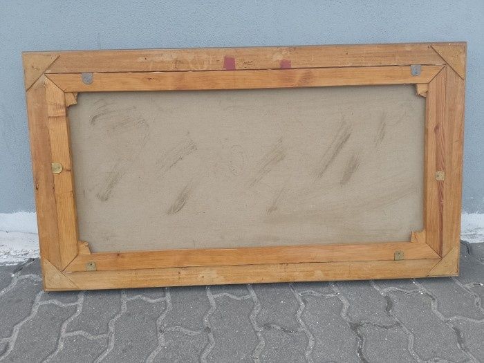 Tablou Ulei pe pânză o lucrare  semnată încadrat