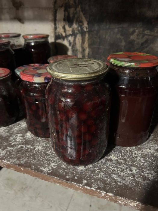 Варенье из сливы и вишни