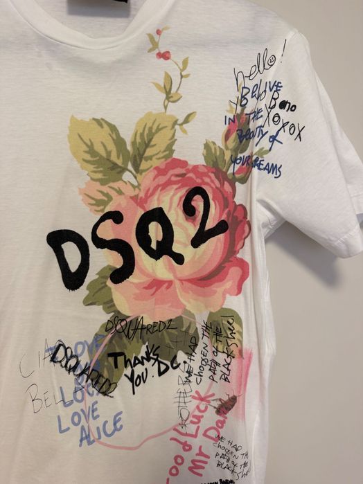 Бяла тениска  Dsquared2