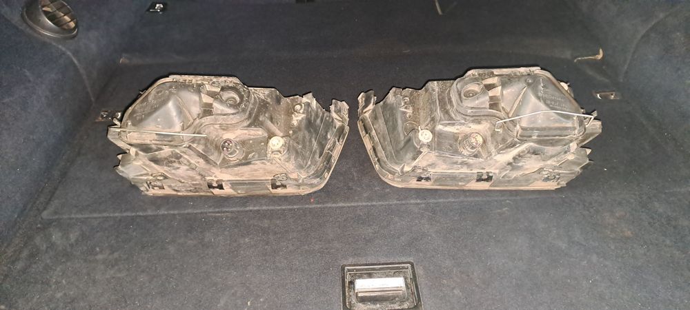 Линзованые фары от ауди 100 с4