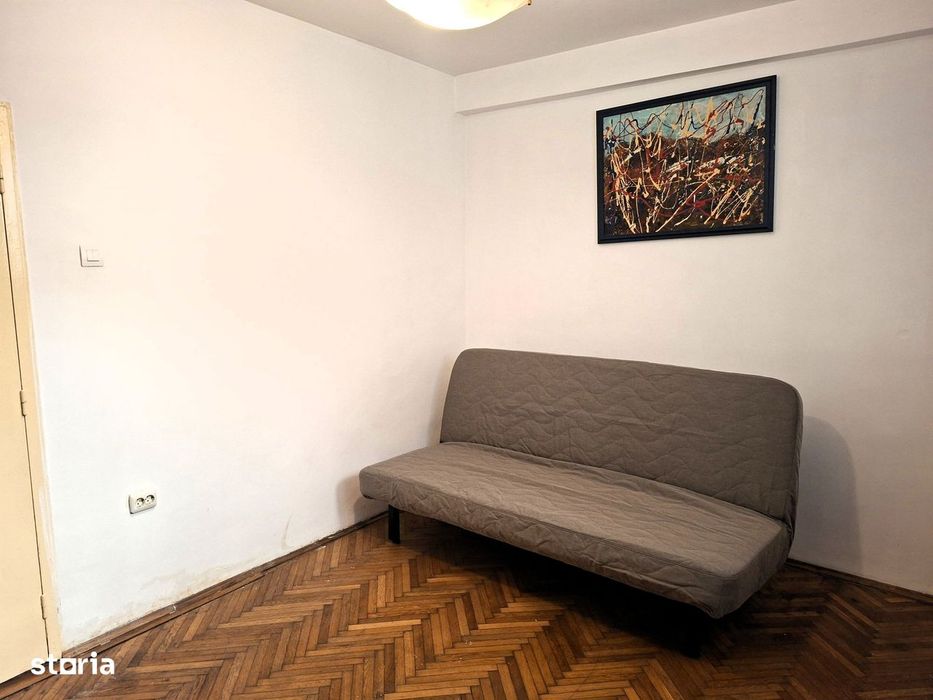 2 camere modeste de închiriat, la demisol, Cotroceni, comision 0%