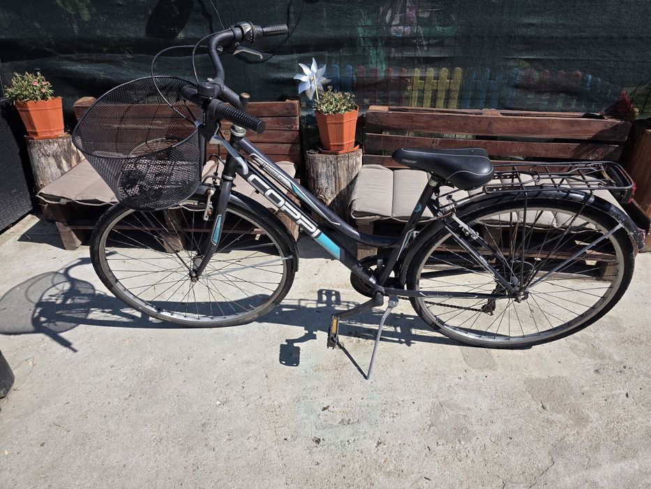Bicicleta cu coș pentru adulți