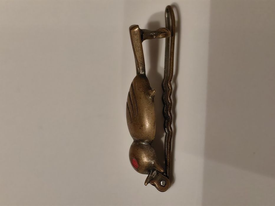 Заколка СССР, винтаж, птичка