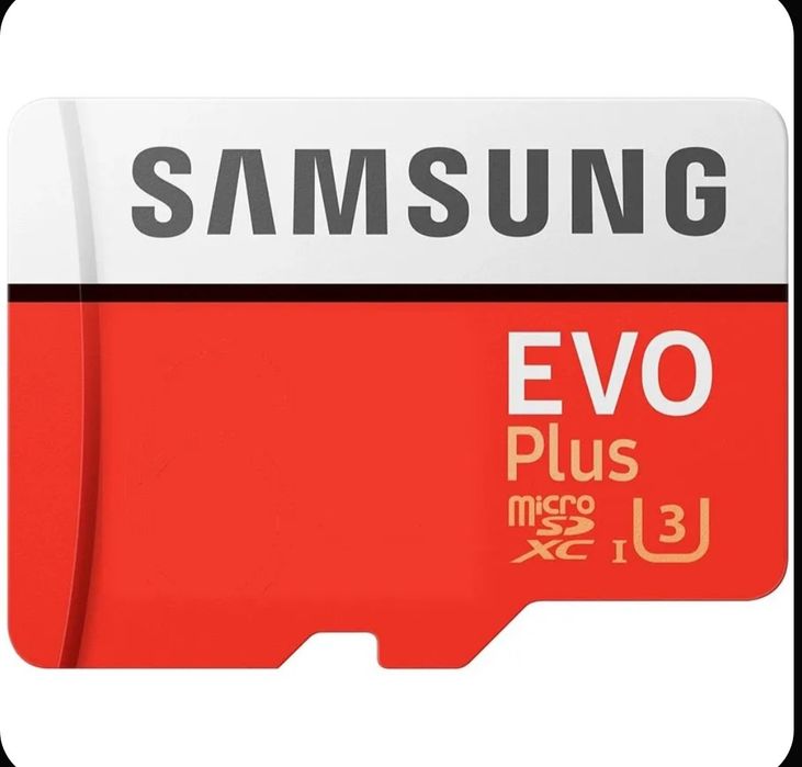 Карта памяти Micro Samsung SD EVO Plus 128 ГБ