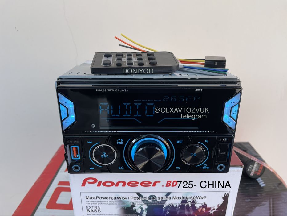Pioneer 725 магнитафон блутус флешка usb lacetti cobalt nexia gentra