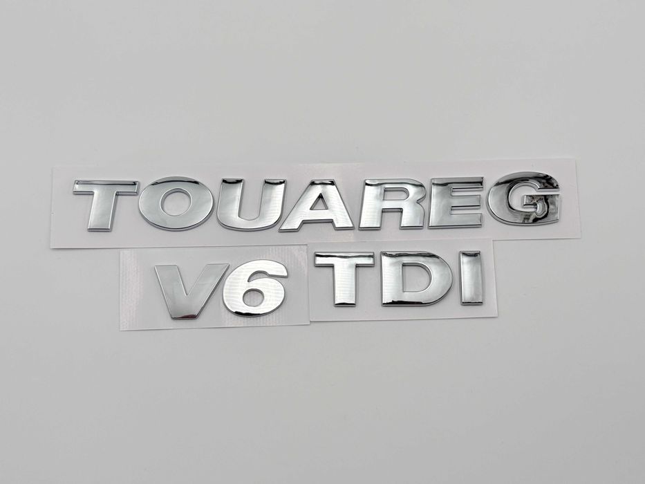 Set Embleme VW TOUAREG V6 Tdi crom