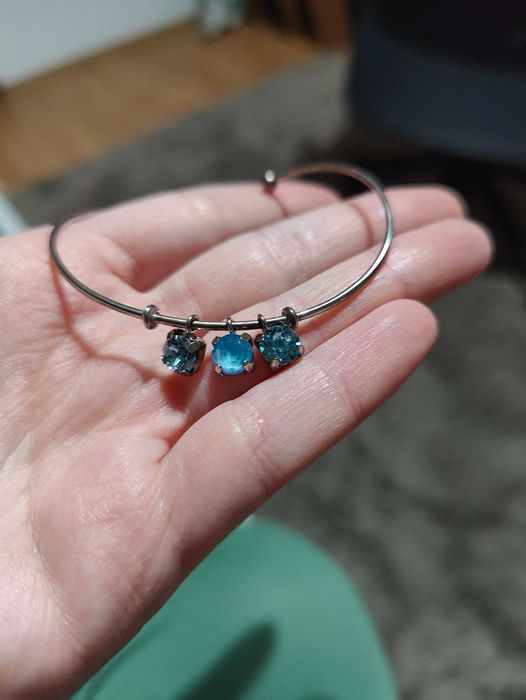 Bratara argint cu cristale Swarovski