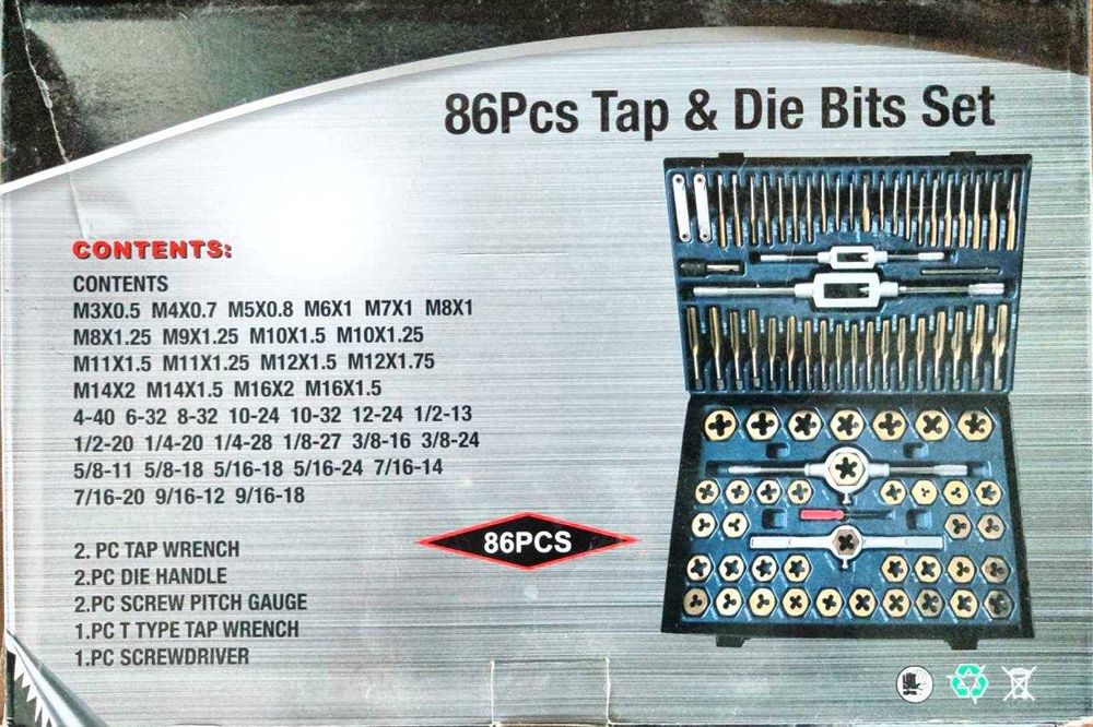 Набор метчиков и плашек (лерка)