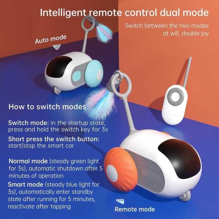 Електрическа играчка за котки Smart Interactiv
