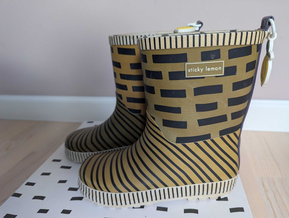 Cizme ploaie copii Sticky Lemon 31