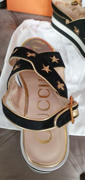 Sandale platforma Gucci 36