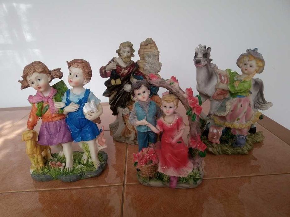 Set Figurine Decorative Retro  - Stil Romantic/Pastoral