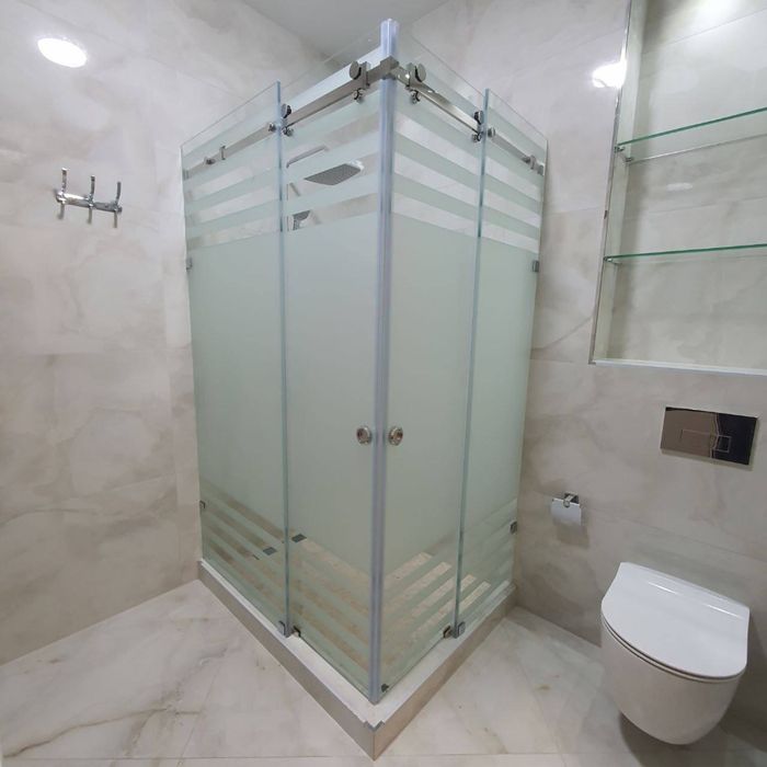 Душевые кабины 10 мм каленое стекло Dush kabina Dushga oyna