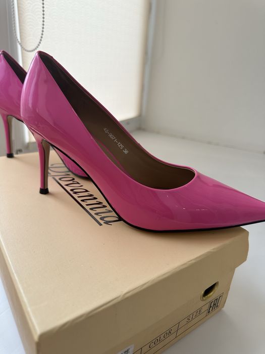 Туфли натуральная лаковая кожа