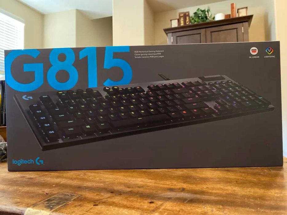 Tastatura Mecanica Gaming Logitech G815 Slim RGB Liniar Noua Sigilata