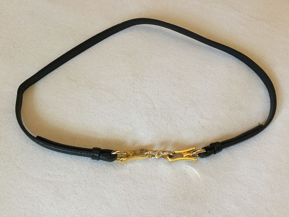 Curea neagra eleganta imitatie de piele de șarpe