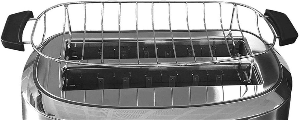 Тостер Caso Novea T4 за 4 филийки стомана, 1600W