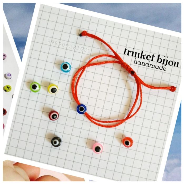 Детская  для ребенка красная нить от сглаза на 0-7 лет