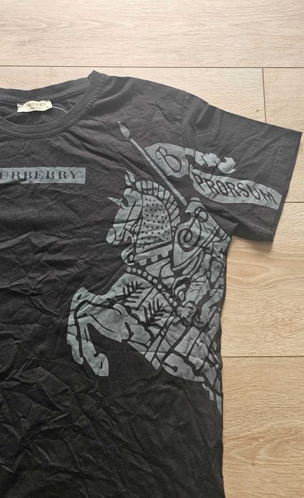 Tricou Burberry London - negru Mărimea S