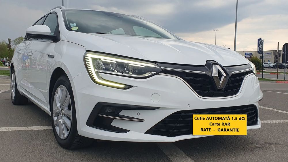 Renault Megane 1,5dCi EDC Rate GARANTiE•Carte RAR•Automata 2021 Faruri LED PureVision