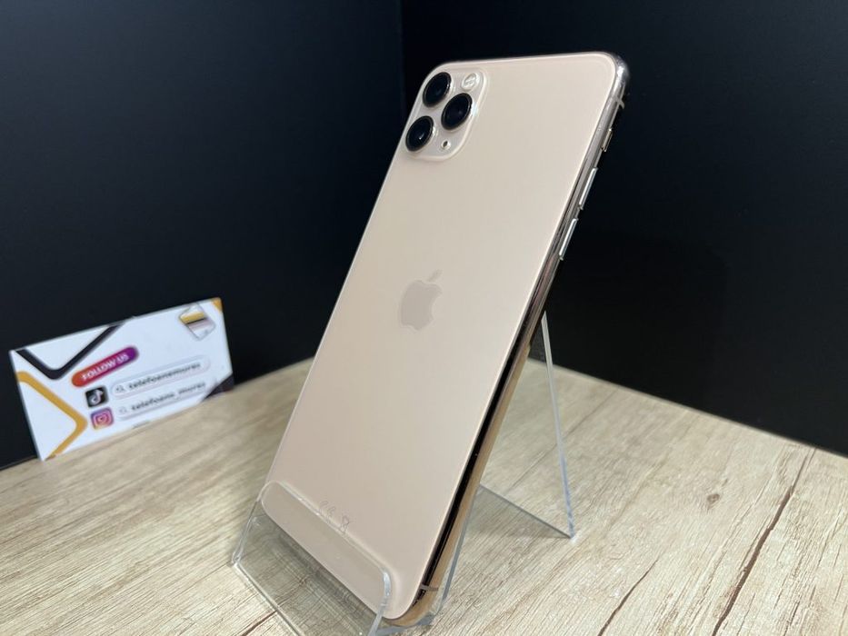 iPhone 11 Pro Max 256Gb Gold Second-Hand 3 ani garanție, Telefoane Mur