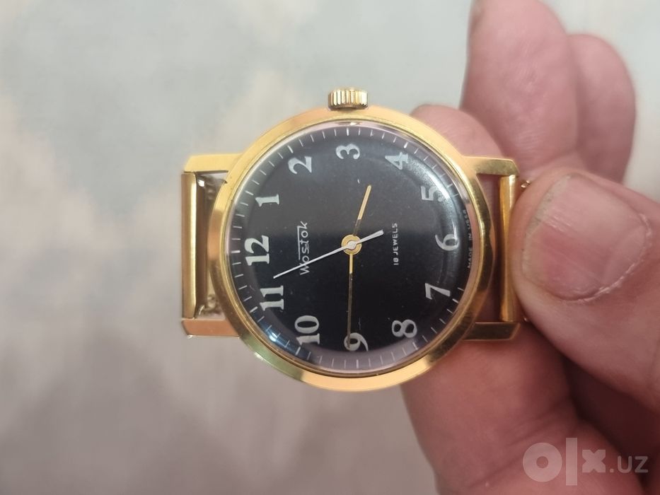 Позолоченные часы Восток ау12,5