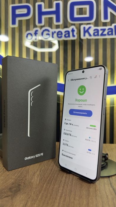 Samsung S25 Fe 256/8 С гарантией!