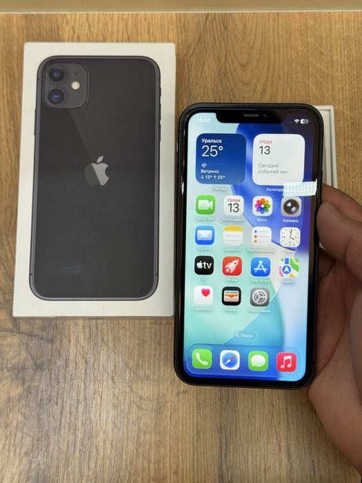 iPhone 11 128gb rm/a EAC black аккум 81%