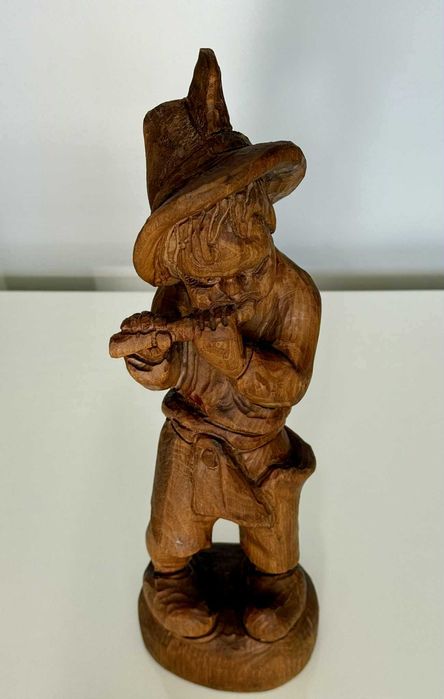 Винтидж фигурка дърворезба