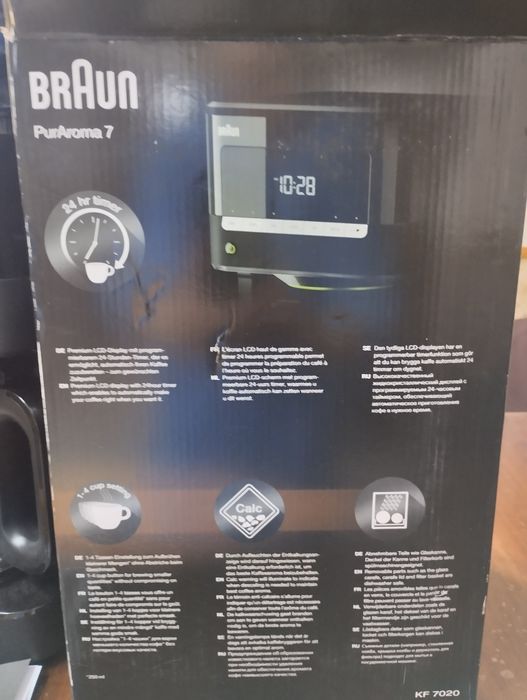 Кофеварка. Новая. Дёшево.