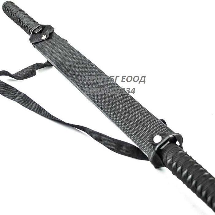 Катана Меч Остри Нинджа комплект от Два Броя с Калъф Мачете