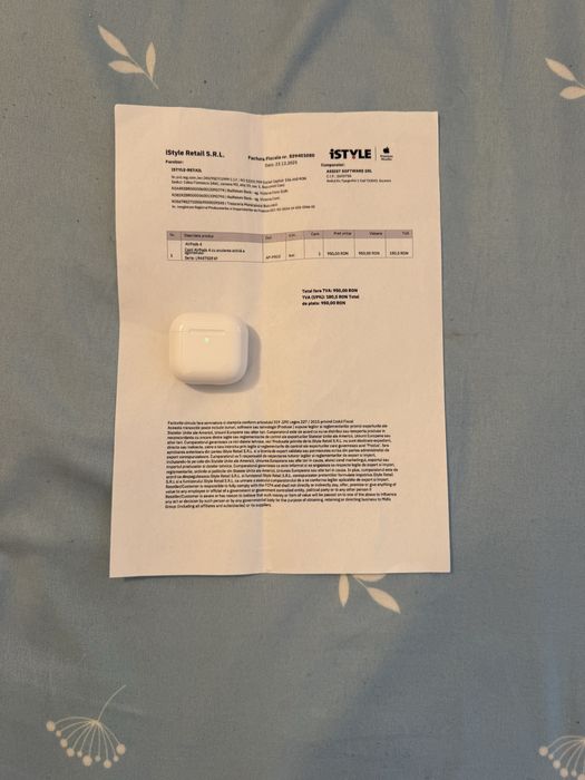 Airpods 4 2024 cu modul anc