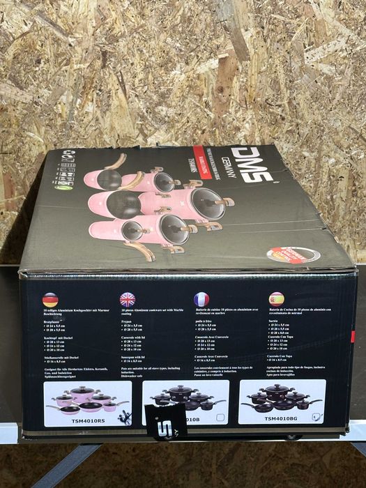 Set Oale Marmorate PREMIUM, 10 piese DMS, Diferite Culori