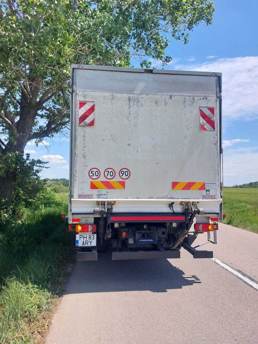 MAN 18.290 lift hidraulic sau schimb cu camioneta 3,5 tone