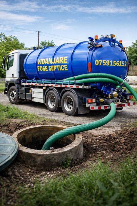 Servicii Vidanjare Fose Septice – Rapid - Curat - Autorizat