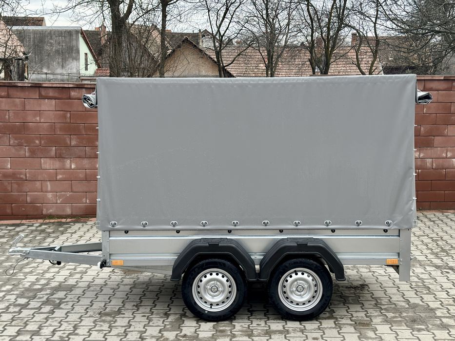 Remorca 2 axe 750 kg NOUA categoria: B