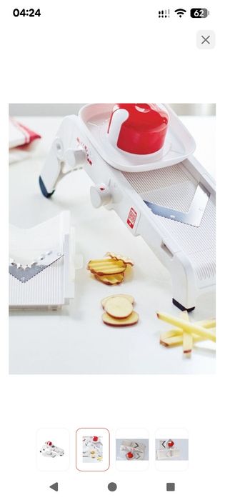 Tupperware терка Мандолина, пластик, нерж.сталь