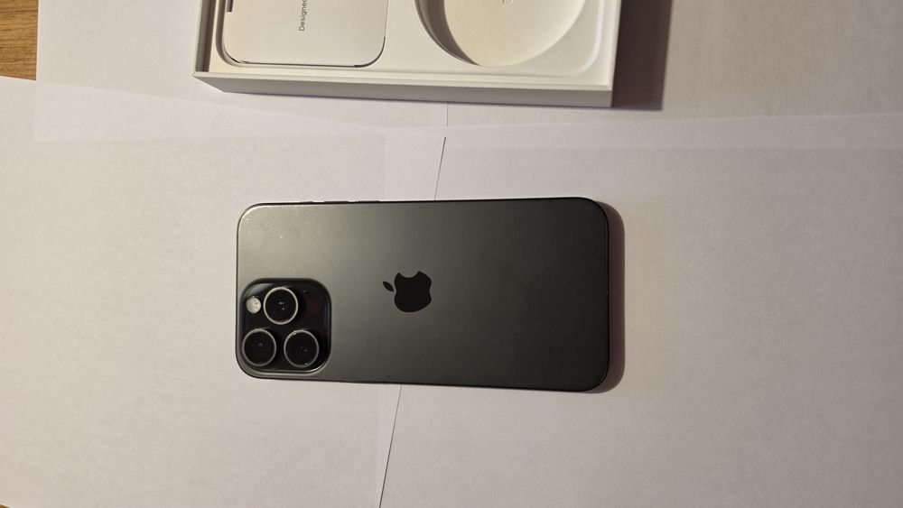 Iphone 15 PRO MAX 512gb Black Titanium Impecabil  predare personala Bucuresti