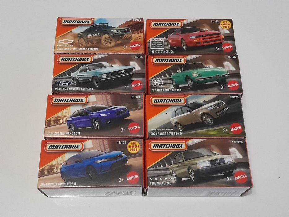 Matchbox нови колички
