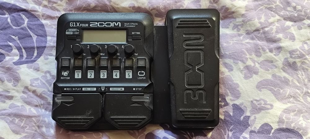 Procesor chitară zoom G1xF