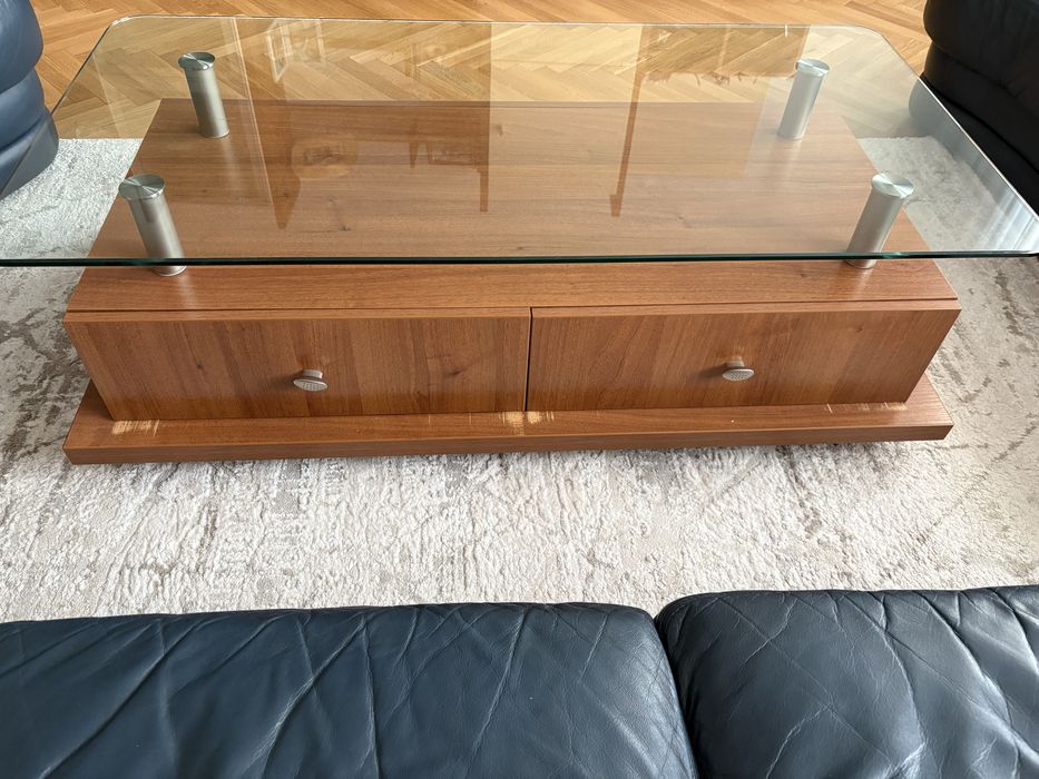 Кожена холна гарнитура