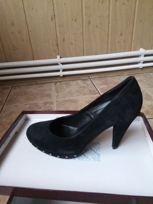 Pantofi dama piele întoarsă mărimea 37