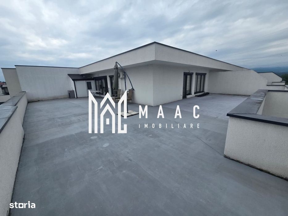 Penthouse 4 camere de închiriat | Turnișor, Sibiu | terasă 155 mp