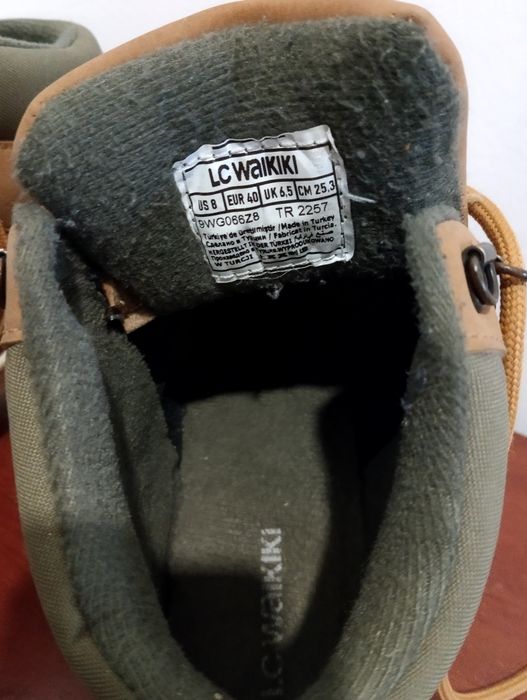 Ботинки демисезонные утепленные