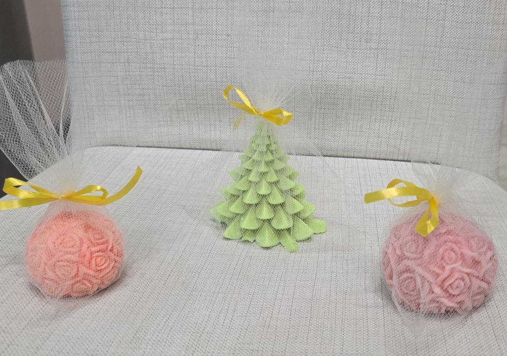 Свещи ръчна изработка