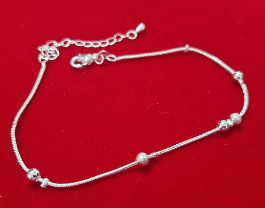 AG125, bratara argint 925,noua/marcata, bilute, ajustabila