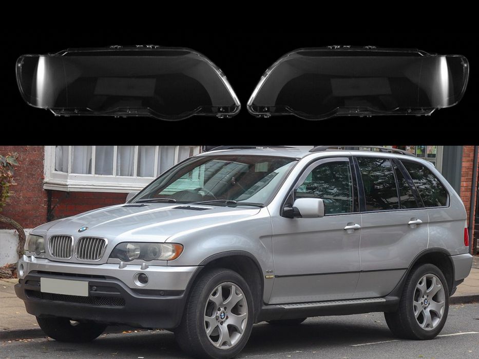 Стъкла за фарове на BMW X5 E53 Pre-Face