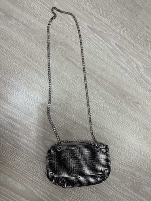 Сумка pull&bear со стразами прямоугольная